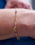 Mixed Gemstone Bracelet